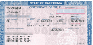 DMV Title Transfer - Quick Auto Tags - The Best California DMV Alternative