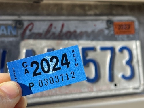 Lost Registration Sticker - Quick Auto Tags - The Best California DMV  Alternative