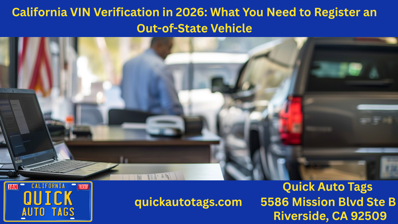 California VIN Verification in 2026: What You Need to Register an Out ...