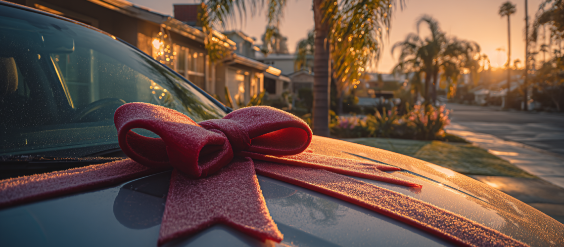 How to Gift a Car in California for Christmas?